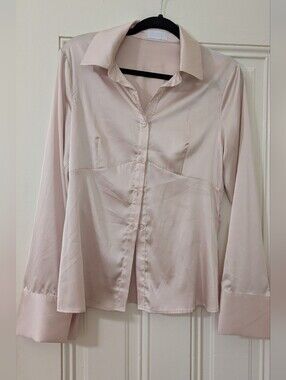 Set: Isalis Light Blush Satin Matching Set (As-is)